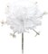 5" White Carnation & Gypsophila Picks - 100-Pack, 4" Blooms, Floral Decor - Perfect for Weddings, Arrangements - Elegant Year-Round Use, Floral Home by Artificial Flowers
